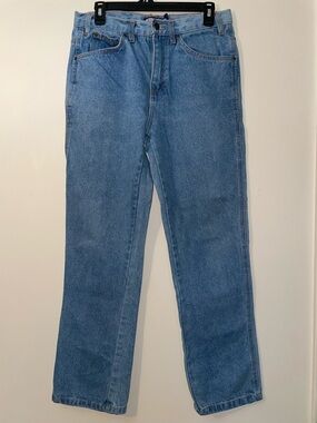 Mission Ridge Men’s Relaxed Straight Leg Light Wash Workwear Jeans, Size 32X30